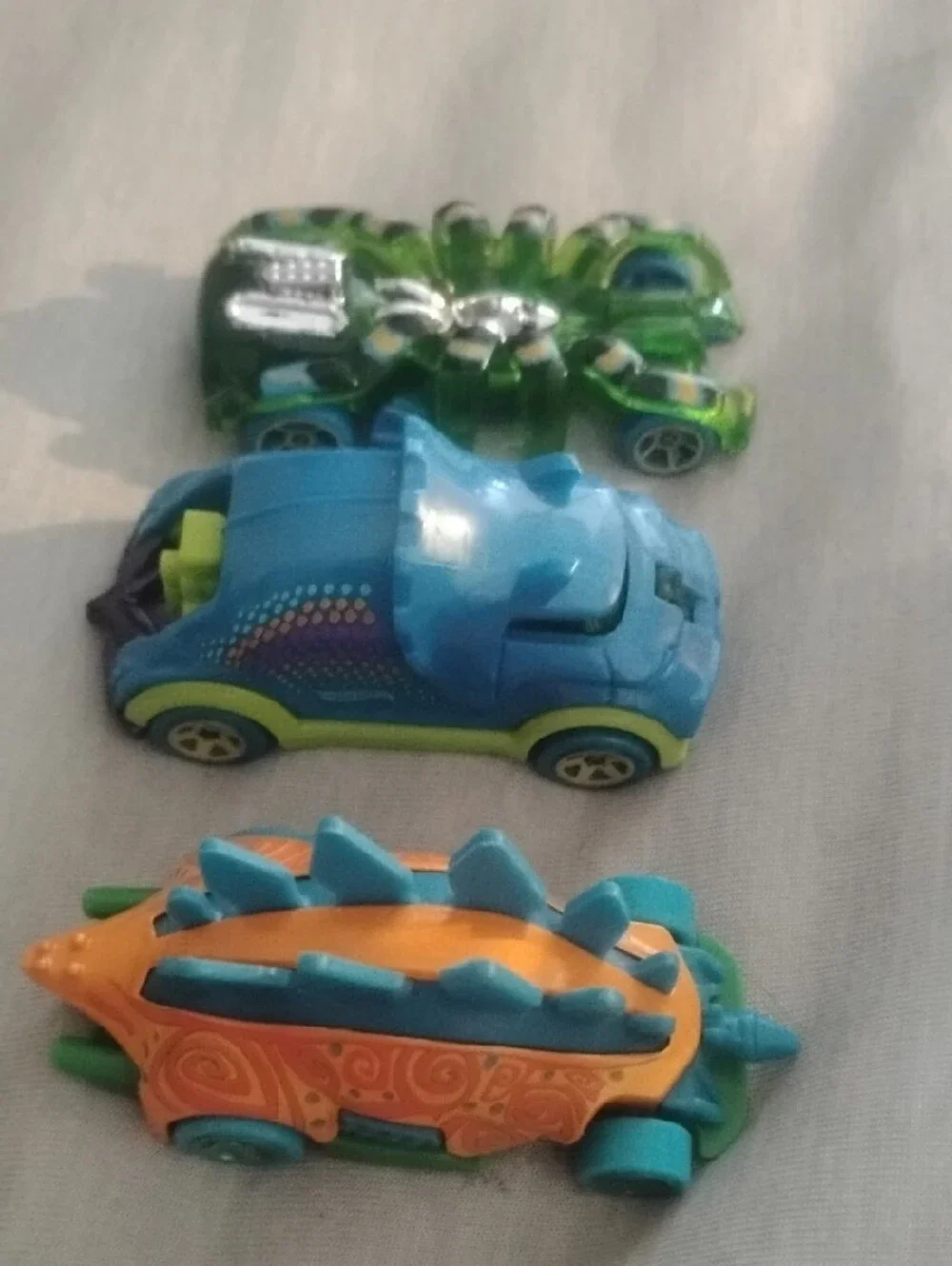 Hot Wheels set colorful